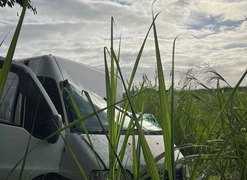 Colisão entre vans deixa motorista ferido na BR-316 entre Satuba e Pilar