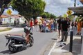 Motociclista desrespeita parada obrigatória e mulher acaba ferida em cruzamento no bairro Primavera