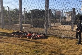 Doze presos são flagrados tentando fugir de presídio em Maceió