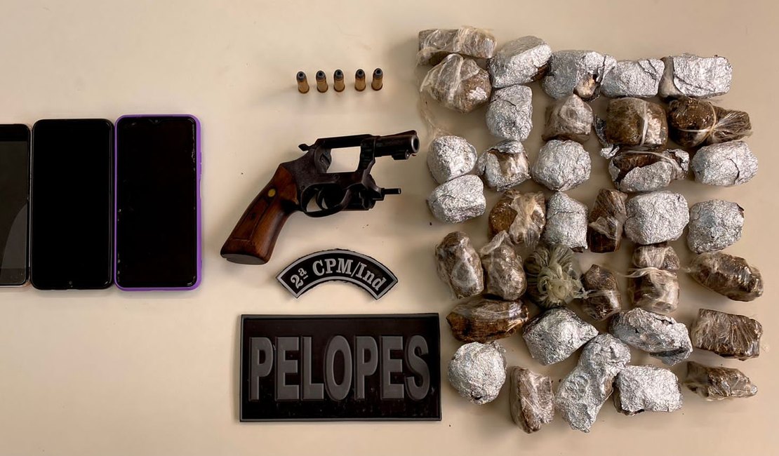 Foragido resiste à prisão e morre em confronto com a polícia em Joaquim Gomes