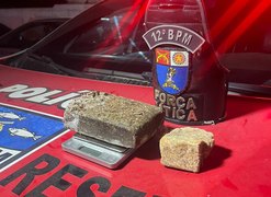 12º BPM prende suspeito por tráfico de drogas na Cidade Universitária, em Maceió