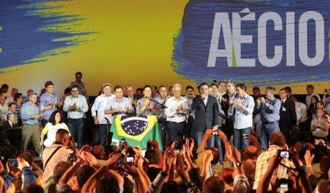 Senador Aécio Neves é anunciado como candidato do PSDB à Presidência