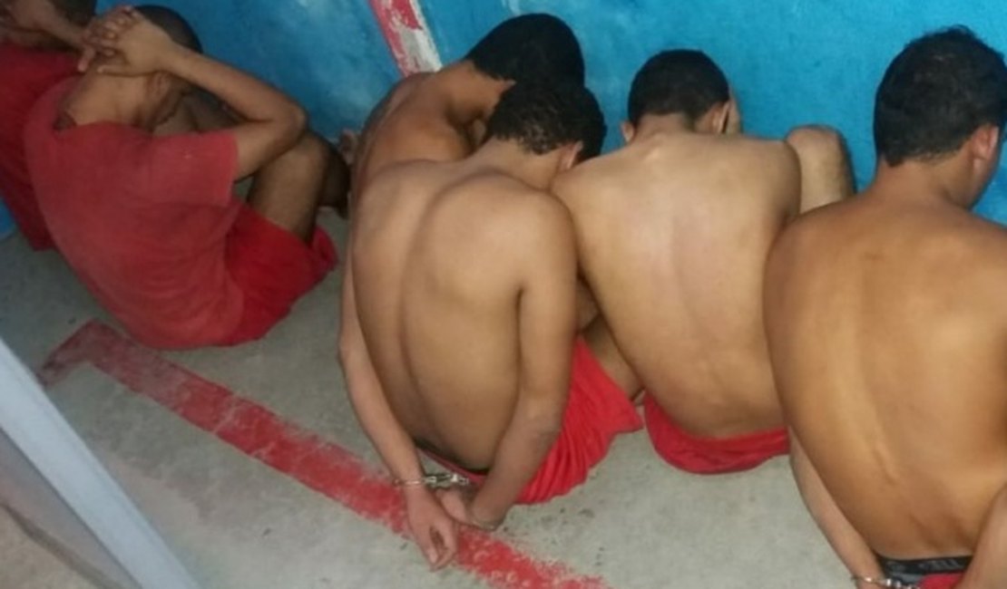 Agentes penitenciários evitam fuga de 6 detentos no Cyridião Durval