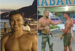 Ator Leonardo Vieira é flagrado aos beijos com rapaz em festa no Rio
