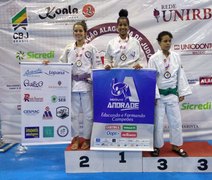 Instituto Andrade de Arapiraca conquista 23 medalhas de ouro no Alagoano de Judô em Maceió