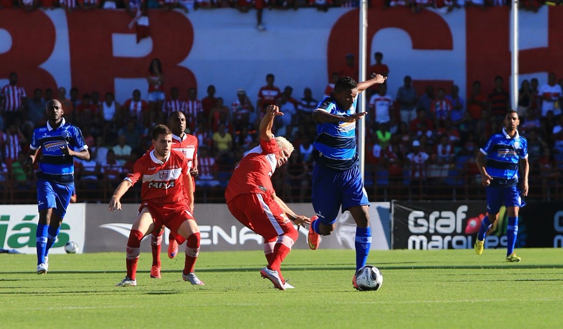 CSA goleia o CRB e se mantém invicto no Campeonato Alagoano