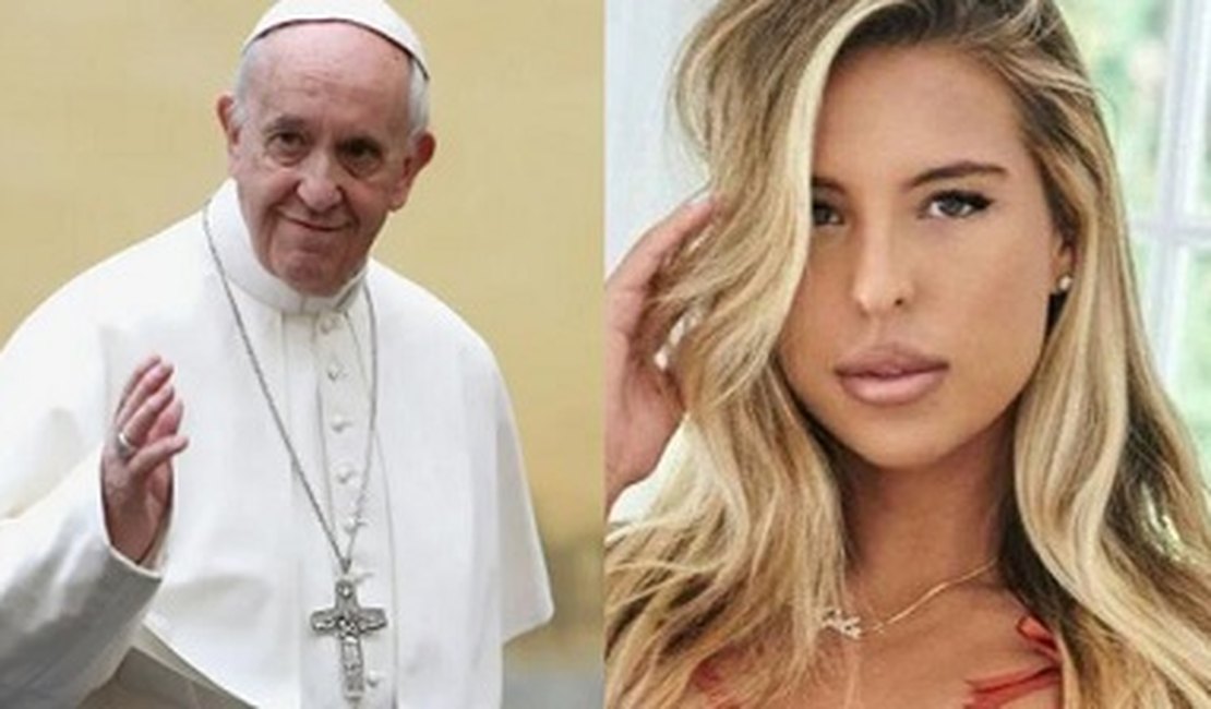 Vaticano investiga conta do Papa Francisco após curtida em foto sexy de modelo brasileira