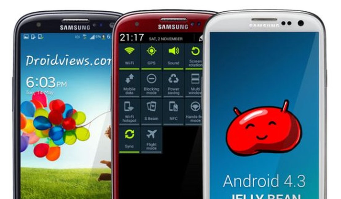 Samsung libera Android 4.3 para o Galaxy S3 Brasileiro