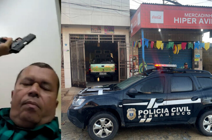Policia Civil cumpre mandado de busca e apreensão na casa do vice-prefeito de Catende, em PE