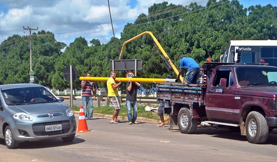 SMTT vai instalar semáforo na AL-220 nesta segunda-feira 13