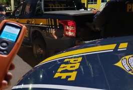 PRF prende dois homens por embriaguez ao volante em trechos da BR-316 em Alagoas