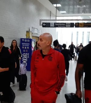 Preparador físico do Flamengo pede desculpas por soco em Pedro