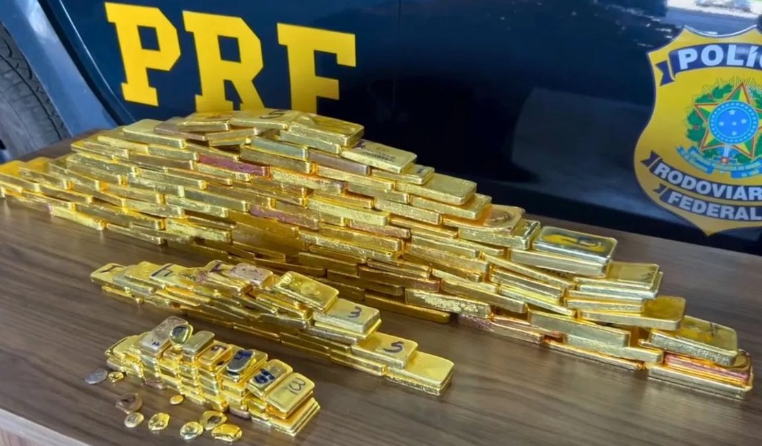 Montanha de barras de ouro' apreendida em Boa Vista tem valor milionário