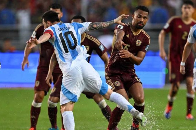 Com Messi de volta, Argentina só empata com a Venezuela pelas Eliminatórias