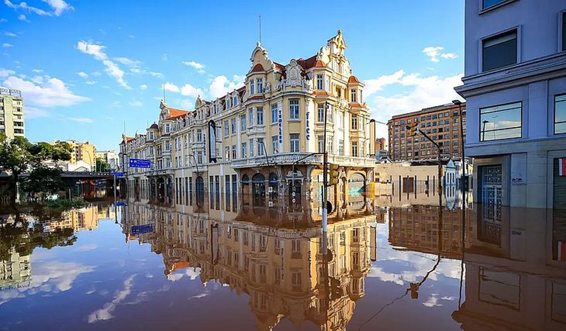 Guaíba baixa 12 cm em 24h e chega a 4,43 metros neste domingo