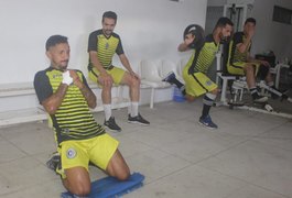 ASA treina forte visando confronto difícil contra o CEO, em Olho D’Água das Flores