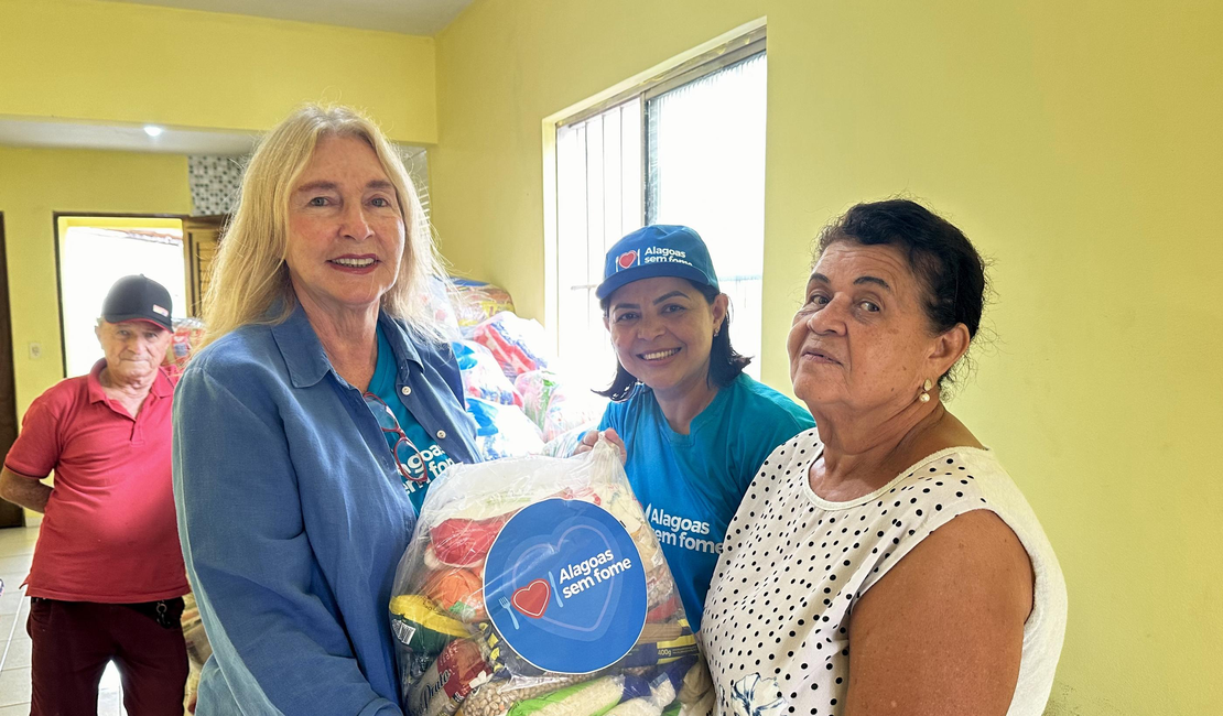 Alagoas Sem Fome: Governo entrega duas toneladas de alimentos em Arapiraca