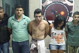 Polícia prende quadrilha acusada de tráfico de drogas, em Piranhas, AL