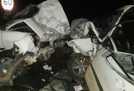 Vídeo. Um  morre e três ficam feridos em grave acidente na BR 316, no Agreste