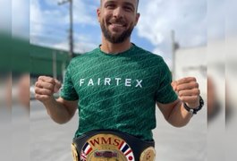 Arapiraquense é campeão mundial de muay thai na Tailândia