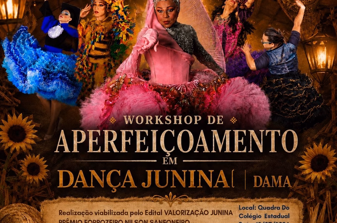 Edital da Prefeitura de Penedo viabiliza workshop gratuito de aperfeiçoamento de dança junina