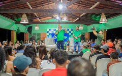 Bastinho realiza bate-papo com jovens taquaranenses e ouve necessidades enfrentadas por eles nas diversas áreas