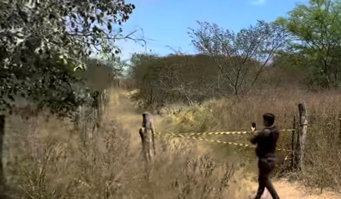 Corpo em estado avançado de decomposição é encontrado em plantação na zona rural de Craíbas