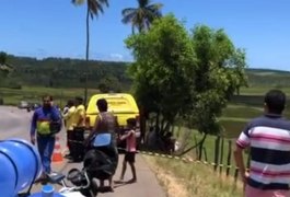 Colisão de moto em árvore resulta em homem morto, em Coruripe