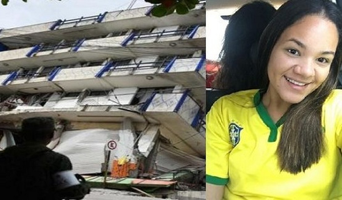 Estudante alagoana pensa em voltar ao Brasil após terremoto no México