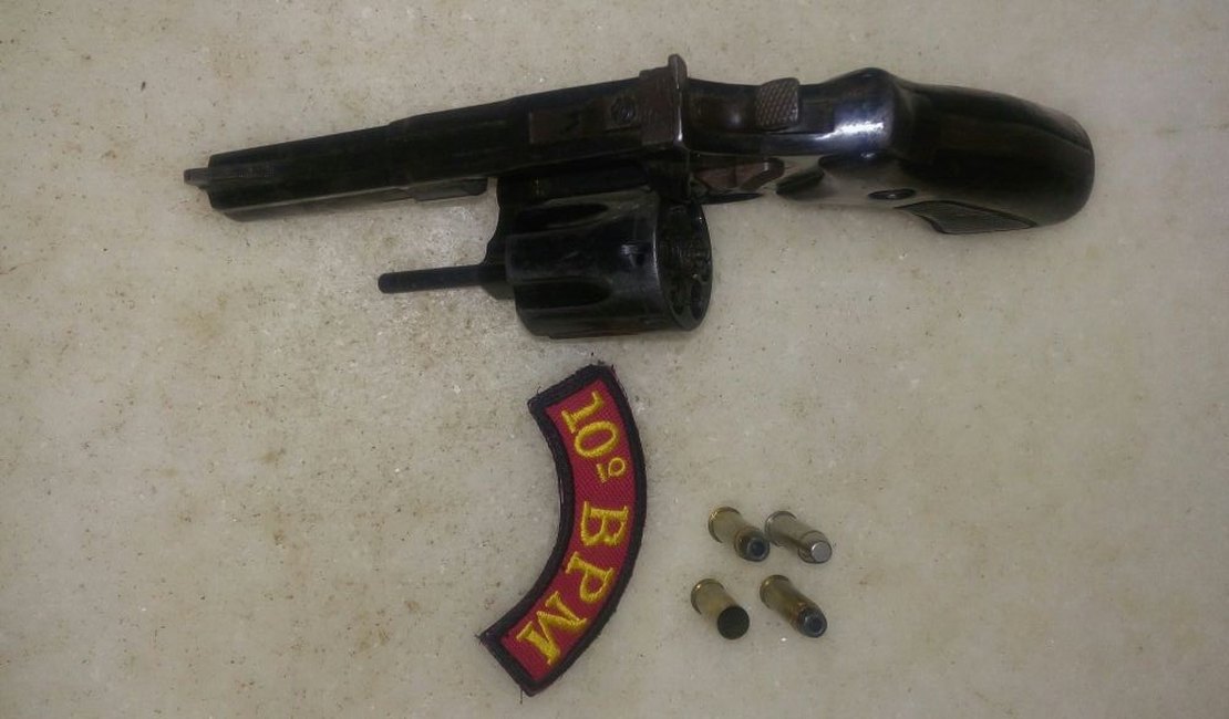 Polícia apreende quatro armas de fogo em menos de 24 horas no Agreste alagoano
