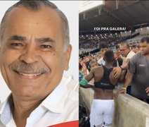 Ex-deputado, Tarcizo Freire viraliza ao aparecer ‘tietando’ jogador do Vasco