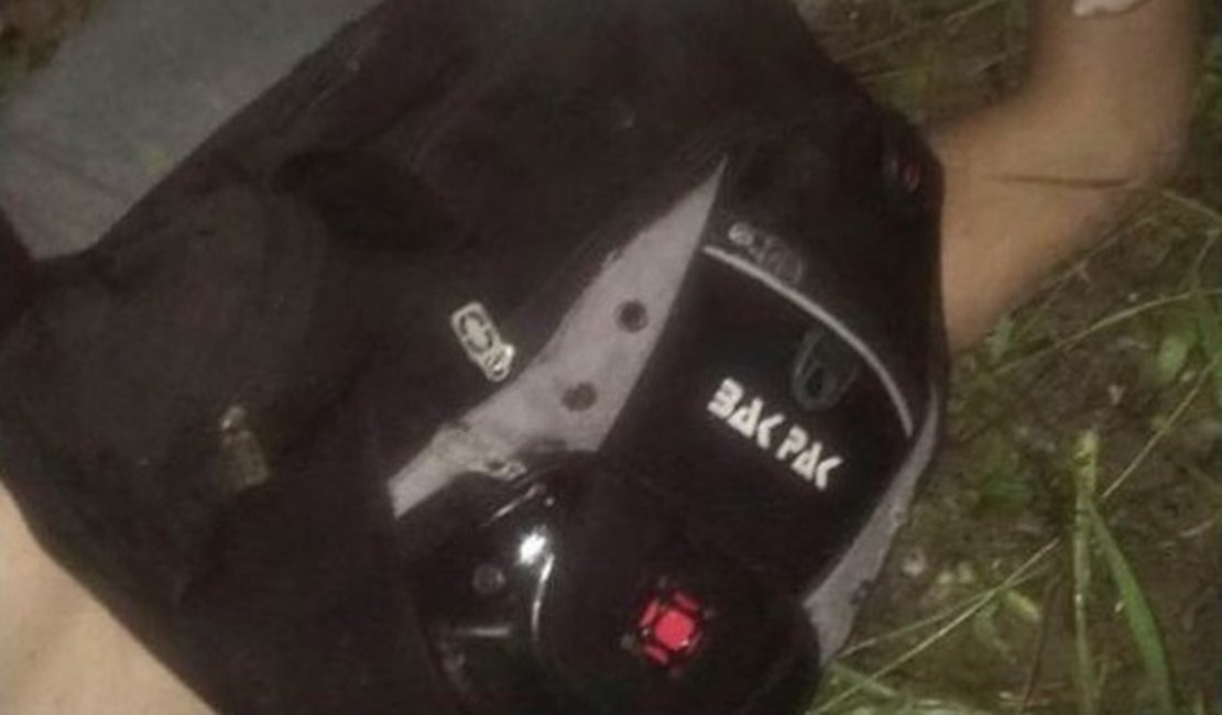 Colisão de moto em poste deixa jovem morto na AL 105