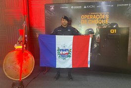 Oficial da PMAL participa do 2º Seminário Nacional de Operações de Choque no MS