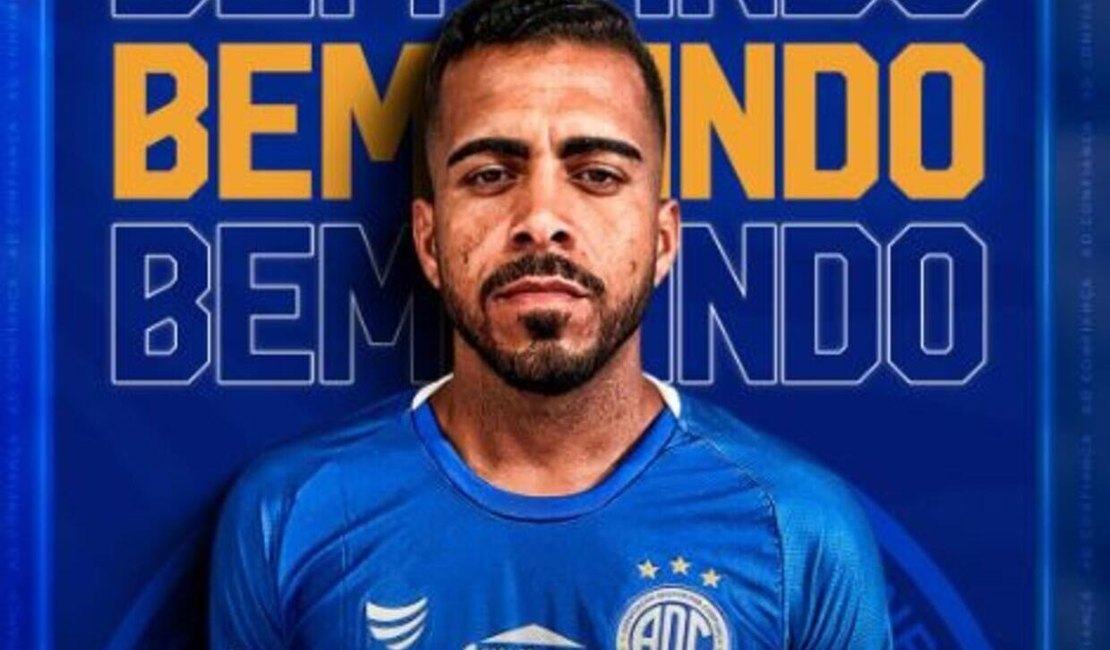 Cruzeiro de Arapiraca confirma saída do lateral-direito Júnior para o Confiança-SE