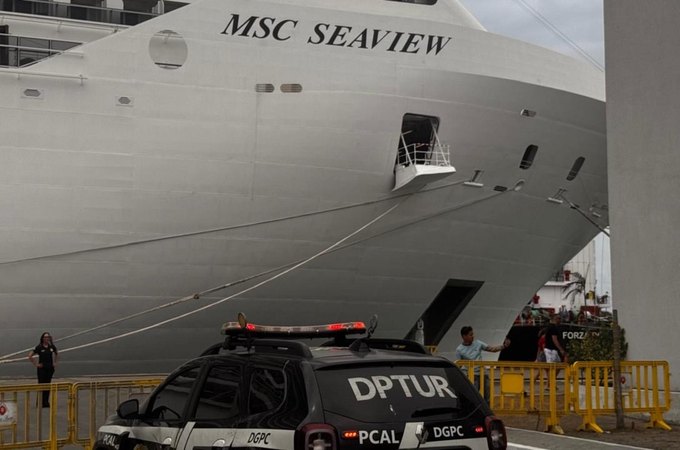 Polícia Civil acompanha chegada do primeiro cruzeiro de 2026 a Maceió