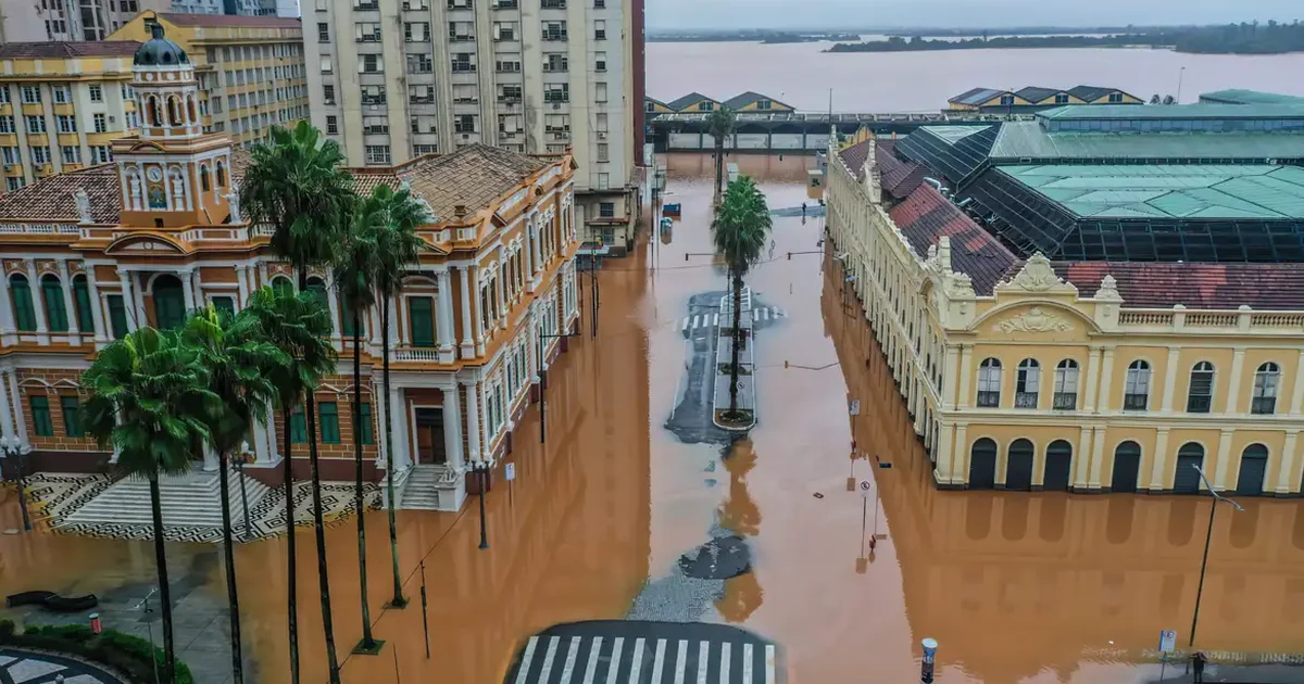 Porto Alegre Nível Do Rio Guaíba Volta A Subir Chega A 519m E Pode Bater Novo Recorde Já é 