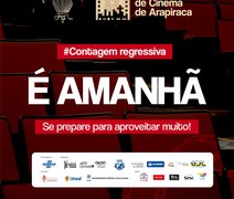Arapiraca se prepara para receber 3ª edição do Festival de Cinema nesta quarta (21)