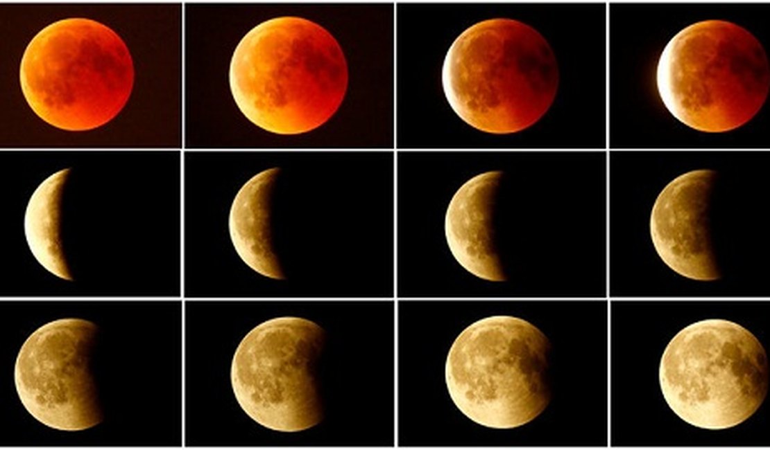 Eclipse com 'superlua' em Alagoas tem início às 23h37; confira horários