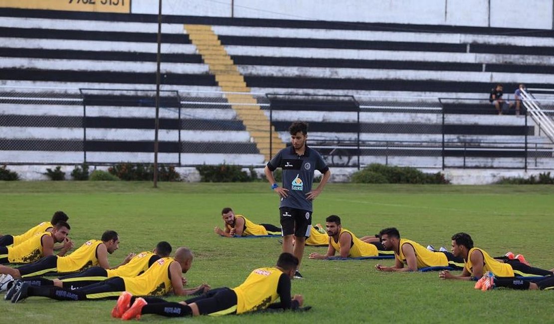 ASA inicia os preparativos para o jogo contra o River nesta terça-feira