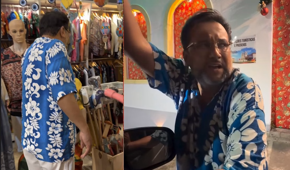 Apresentador Geraldo Luís visita Penedo e destaca charme, história e acolhimento da cidade