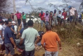 Motociclista fica gravemente ferido após colidir contra cerca na AL-115