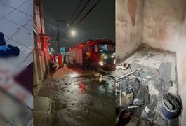 Estado de saúde de mulher ferida em incêndio em Maceió é considerado estável, informa HGE