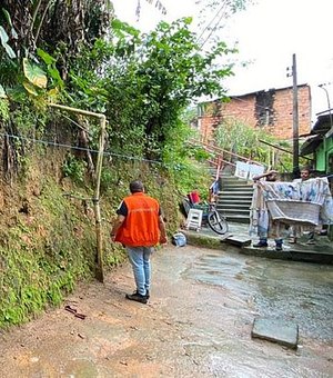 Defesa Civil emite alerta orientando sobre riscos após acumulados de chuva em Maceió