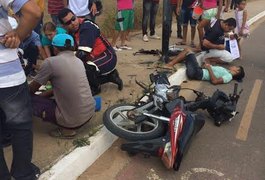 Acidente deixa criança gravemente ferida no Lago da Perucaba