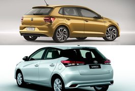 Volkswagen apresenta novo Polo 2018 e Toyota anuncia Yaris; a partir de R$ 49 mil