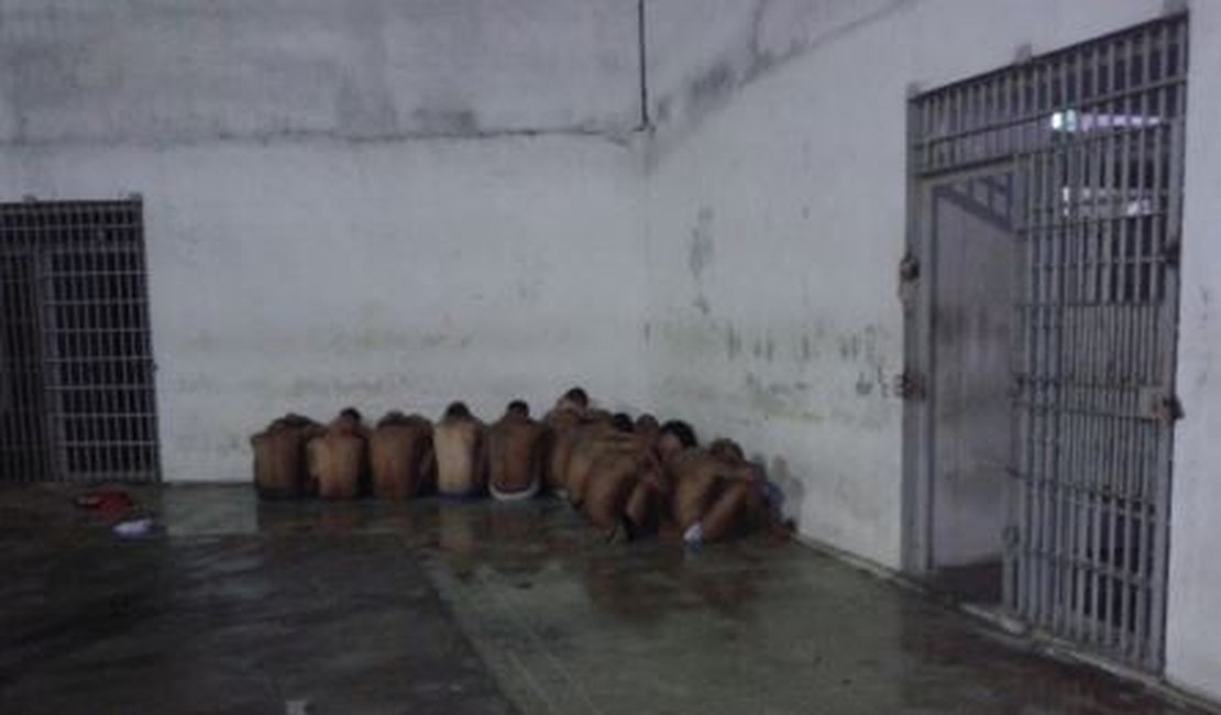 Agentes penitenciários evitam fuga em massa no Baldomero Cavalcanti