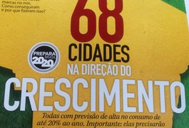 Revista nacional destaca crescimento de Arapiraca