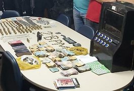 Ação policial apreende R$ 39 mil com organização criminosa no interior de Alagoas