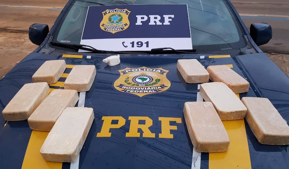 Homem é preso com 10 kg de substância semelhante a cocaína em Joaquim Gomes