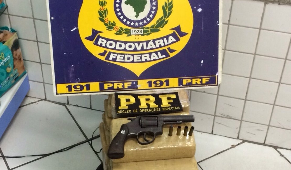 PRF prende dois e apreende mais de 23kg de droga depois de troca de tiros no Pilar